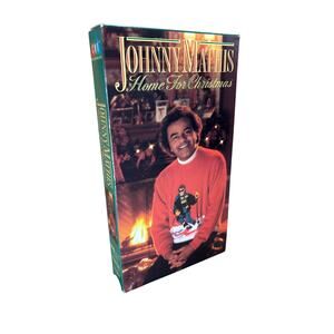 Johnny Mathis Home for Christmas VHS Tape 1990 Holiday Music Classic